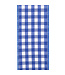 2-1/2 Inch Gingham Cobalt Wired Edge