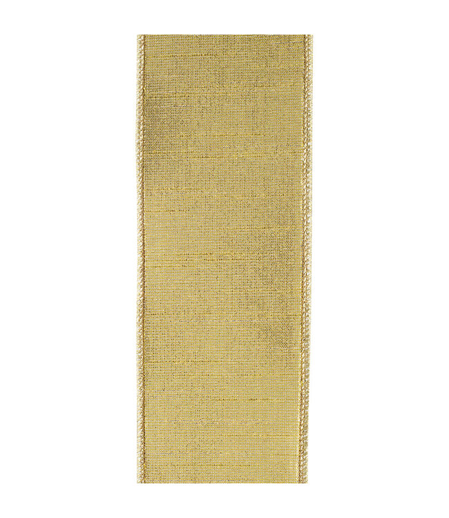 2-1/2 Inch Harlequin Solid Diamond Outline Gilded Deluxe Wired Edge White/French Blue