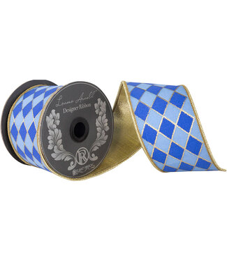 2-1/2 Inch Diamond Elite Metallic Outline Deluxe Wired Edge