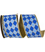2-1/2 Inch Diamond Elite Metallic Outline Deluxe Wired Edge
