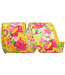 2-1/2 Inch Floral Impressionist Bright Wired Edge Yellow