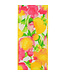 2-1/2 Inch Floral Impressionist Bright Wired Edge Yellow