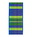 2-1/2 Inch Rainforest Dupioni Plaid Wired Edge Blue/Green
