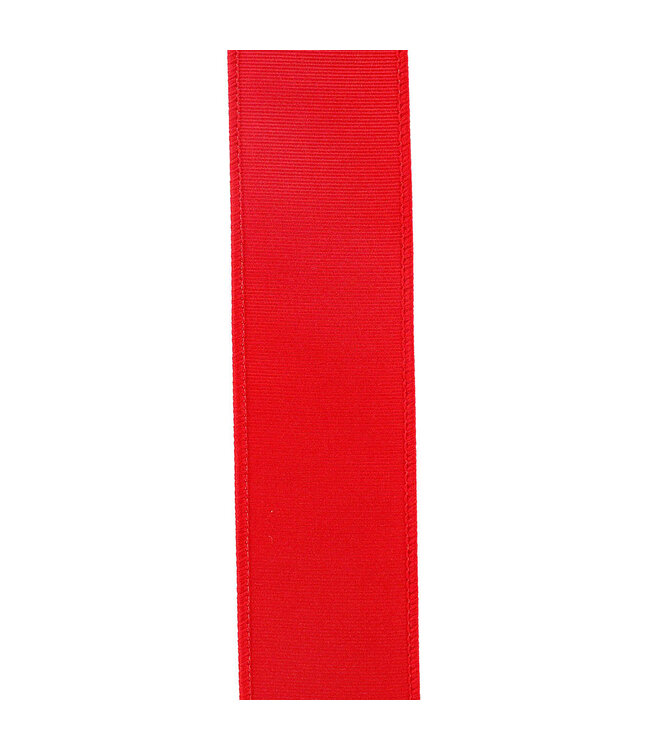 1-1/2 Inch, 50 Yds Grosgrain Sheen Value Wired Edge