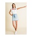Stella Embroidered Ruffle Sleeve Knit Top
