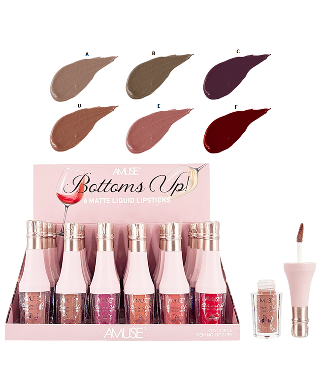 Amuse Bottoms up Matte Liquid Lipstick