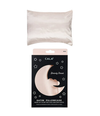 Cala Satin Pillowcase - Ivory