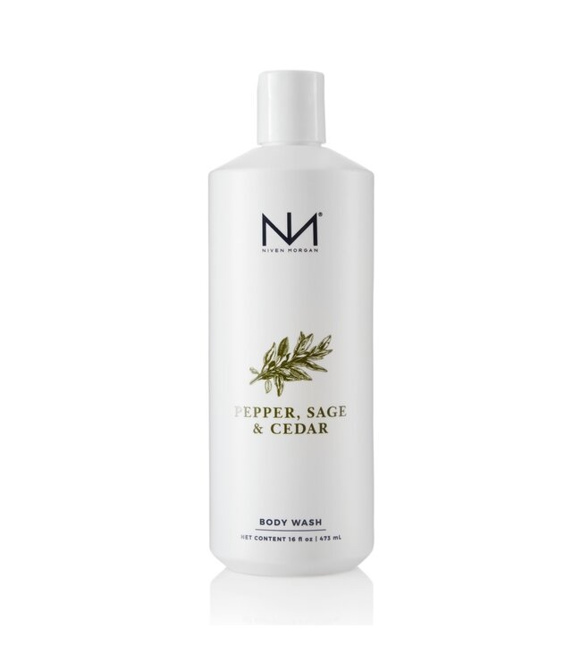 Pepper Sage & Cedar Body Wash