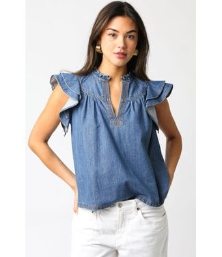 Megan Denim Shirt