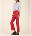 KUT FROM THE KLOTH Kelsey High Rise Fab Ab Ankle Flare with Raw Hem