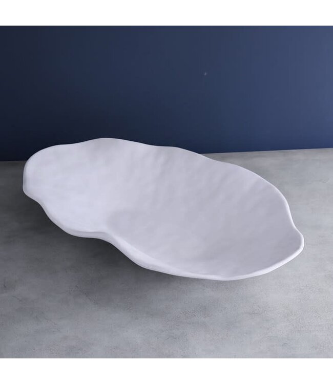 VIDA Nube Extra Lg Oval Bowl - White