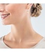 COEUR DE LION Mini Cubes Earrings Gold White