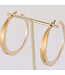 LESLIE CURTIS JEWELRY DESIGNS Layla Brushed Hoop 2"