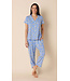 Elly Marguerite Pima Knit Capri Set