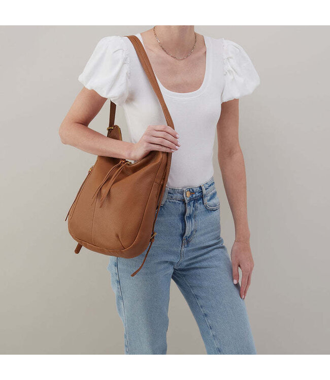 HOBO Merrin Convertible Backpack - Warm Honey