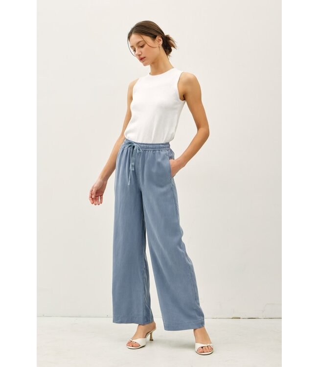 Jane Tencel Wide Leg Pant