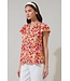 Joly Floral Hessa Ruffle Blouse