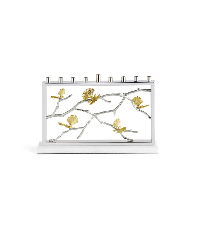 MICHAEL ARAM Butterfly Ginkgo Luxe Menorah