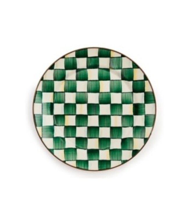 MACKENZIE CHILDS Emerald Check Charger/Plate