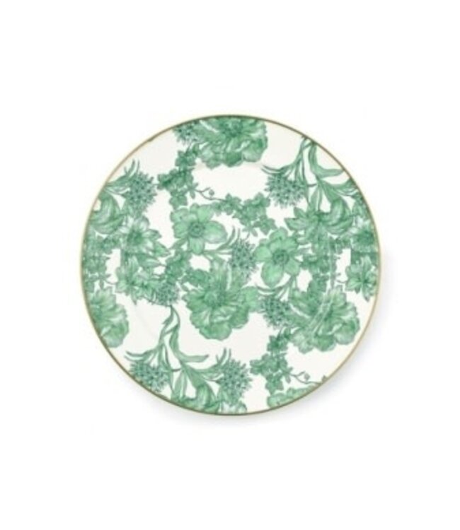 MACKENZIE CHILDS English Garden Enamel Charger/Plate
