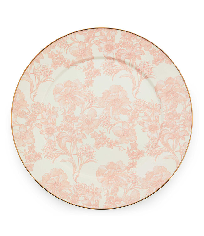 MACKENZIE CHILDS English Garden Enamel Serving Platter