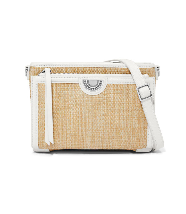 BRIGHTON Jordyn Straw Cross Body Organizer