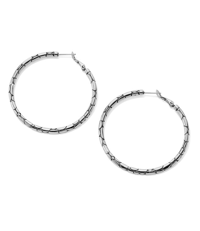 BRIGHTON Pebble Large Hoop Earrings
