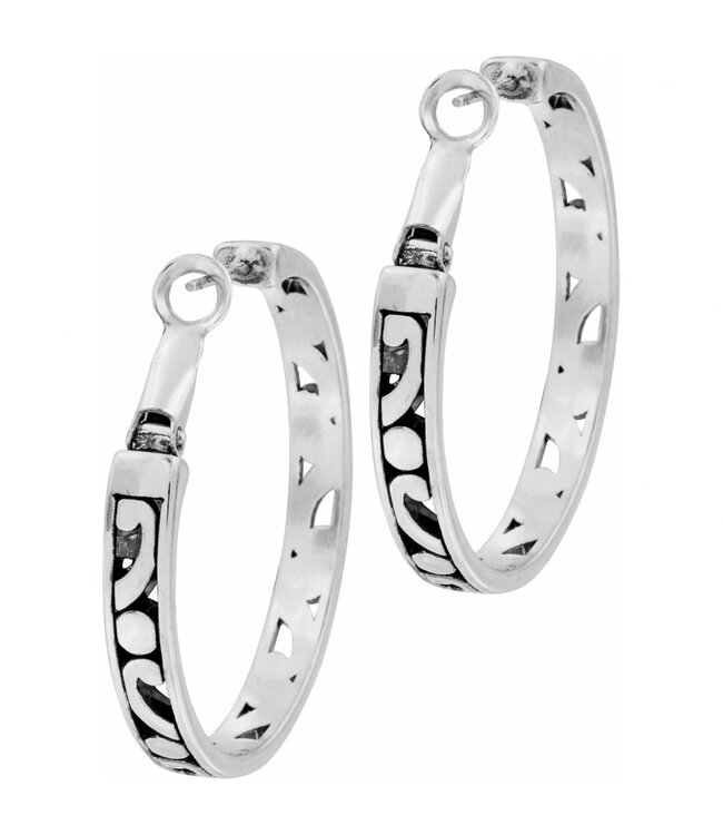 BRIGHTON Contempo Medium Hoop Earrings
