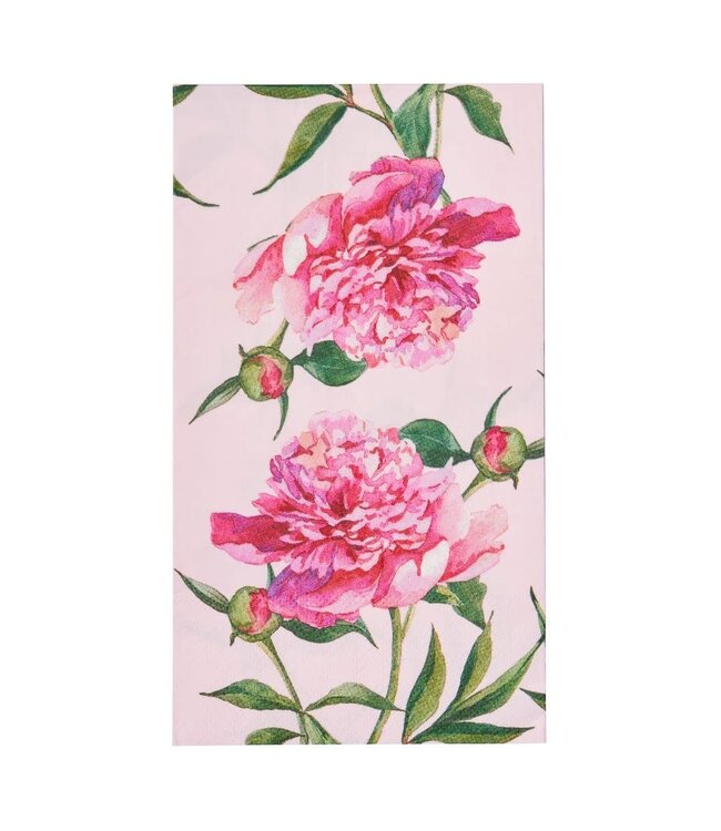 Guest Towel Pink Peonies