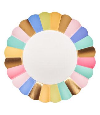 Scalloped Salad Plate Panoply