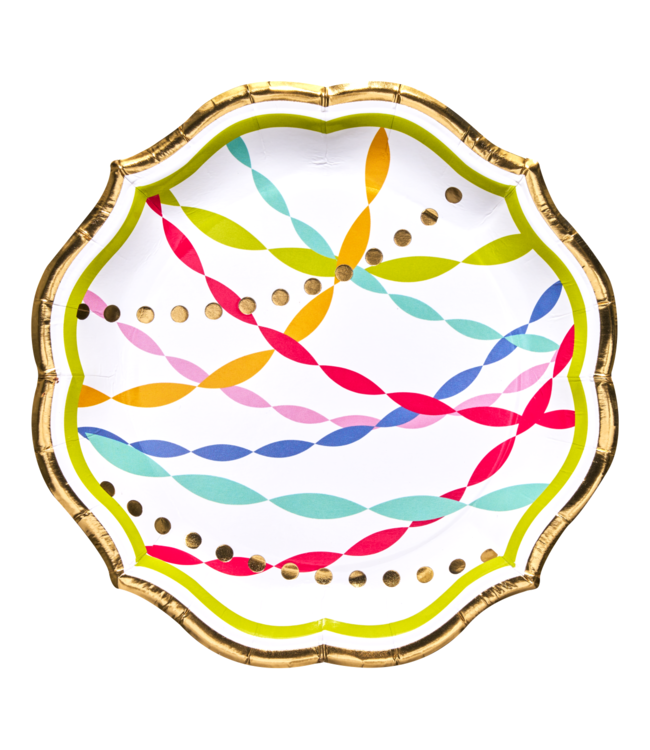 Bright Birthday Salad Plates