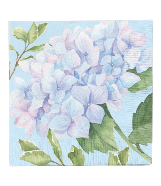 Cocktail Napkin Hydrangea