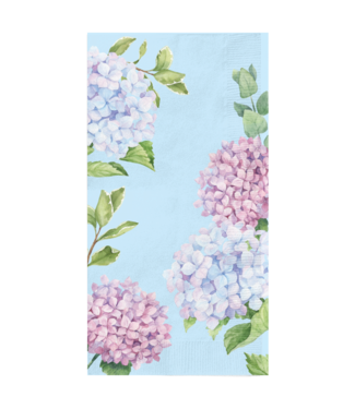 Guest Towel Hydrangea 3 Ply