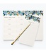 Garden Party Blue Meal Planner Notepad