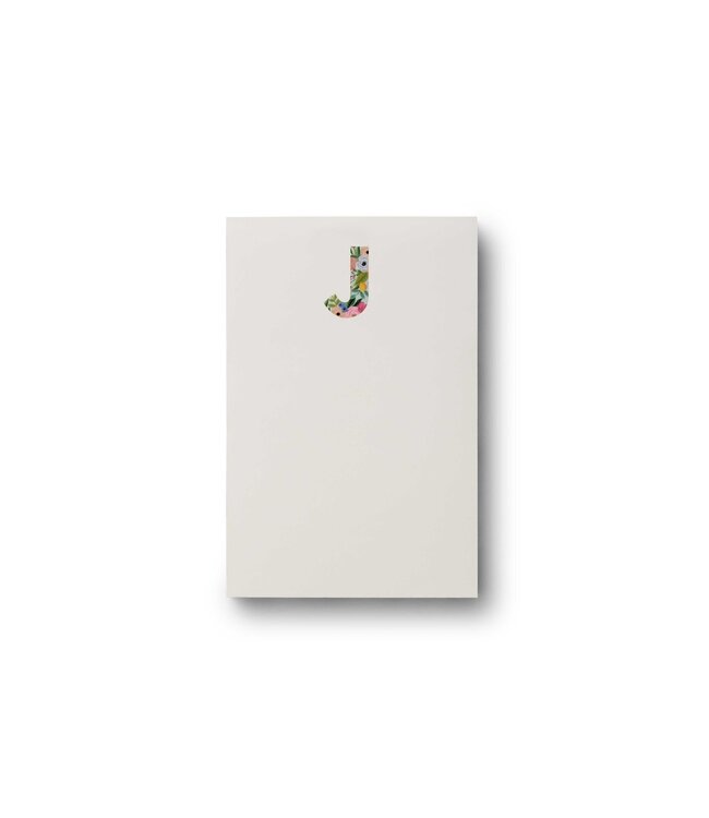 Garden Party Monogram Notepad