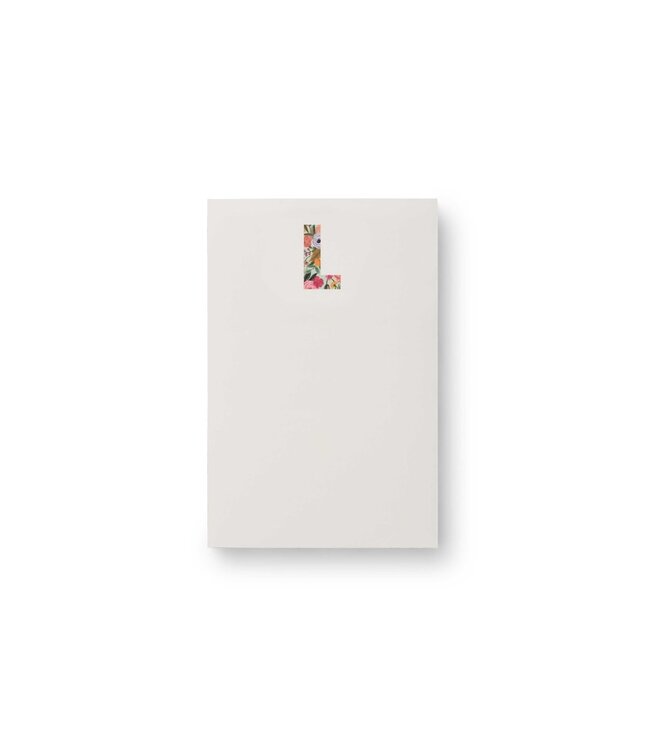Garden Party Monogram Notepad