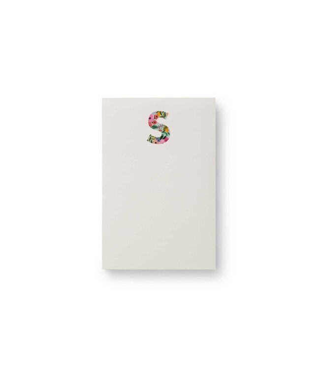 Garden Party Monogram Notepad