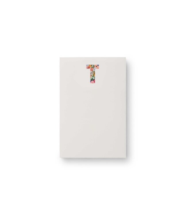 Garden Party Monogram Notepad