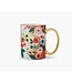 Garden Party Porcelain Monogram Mug