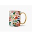 Garden Party Porcelain Monogram Mug