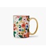 Garden Party Porcelain Monogram Mug