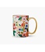 Garden Party Porcelain Monogram Mug