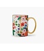 Garden Party Porcelain Monogram Mug