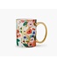 Garden Party Porcelain Monogram Mug