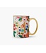 Garden Party Porcelain Monogram Mug