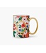 Garden Party Porcelain Monogram Mug