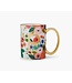 Garden Party Porcelain Monogram Mug
