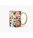 Garden Party Porcelain Monogram Mug
