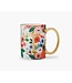 Garden Party Porcelain Monogram Mug