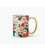 Garden Party Porcelain Monogram Mug